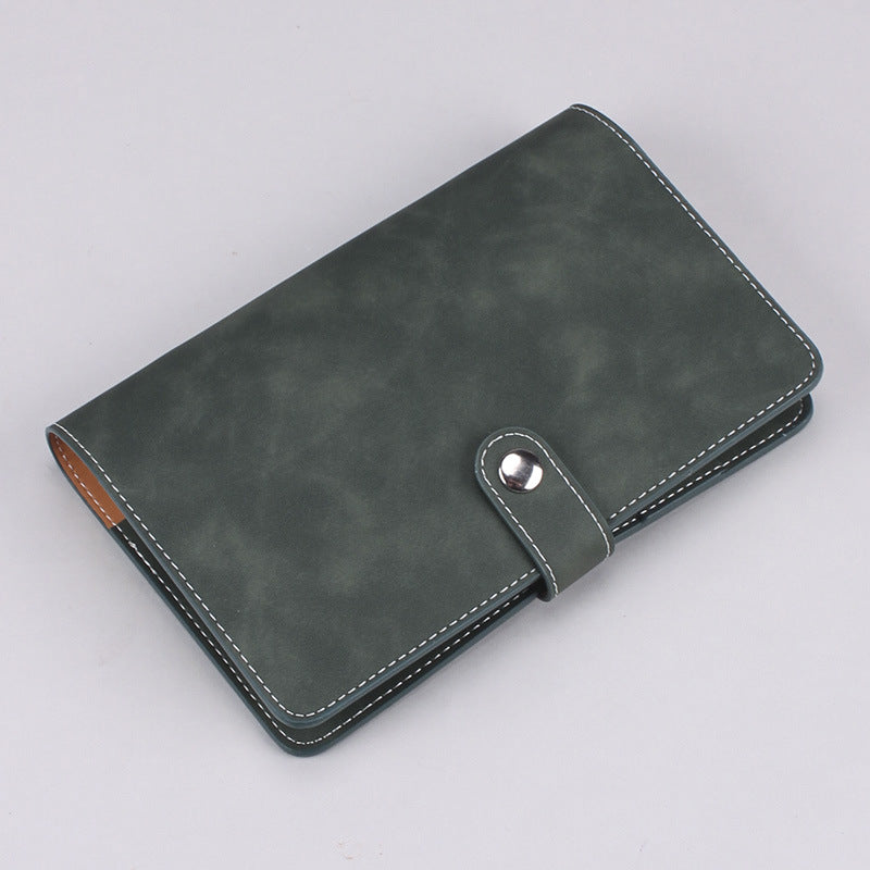 Wholesale A6 Loose Leaf Ledger Soft Leather Notebook